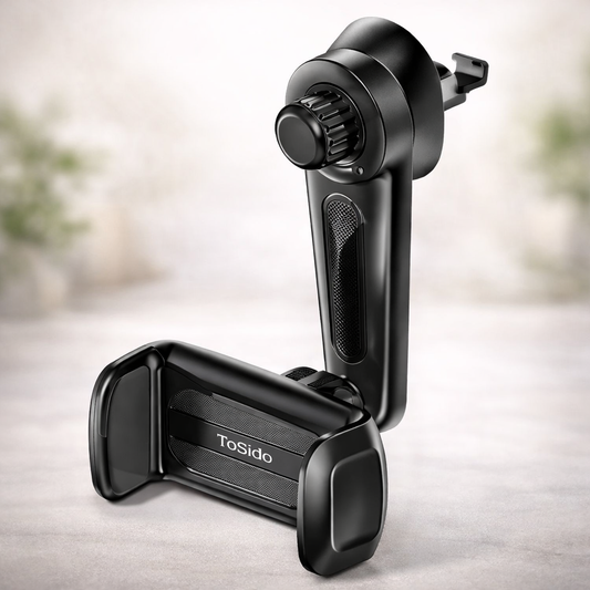 Car Holder L Shape Swing Arm – 360° Rotating Phone Mount for Car