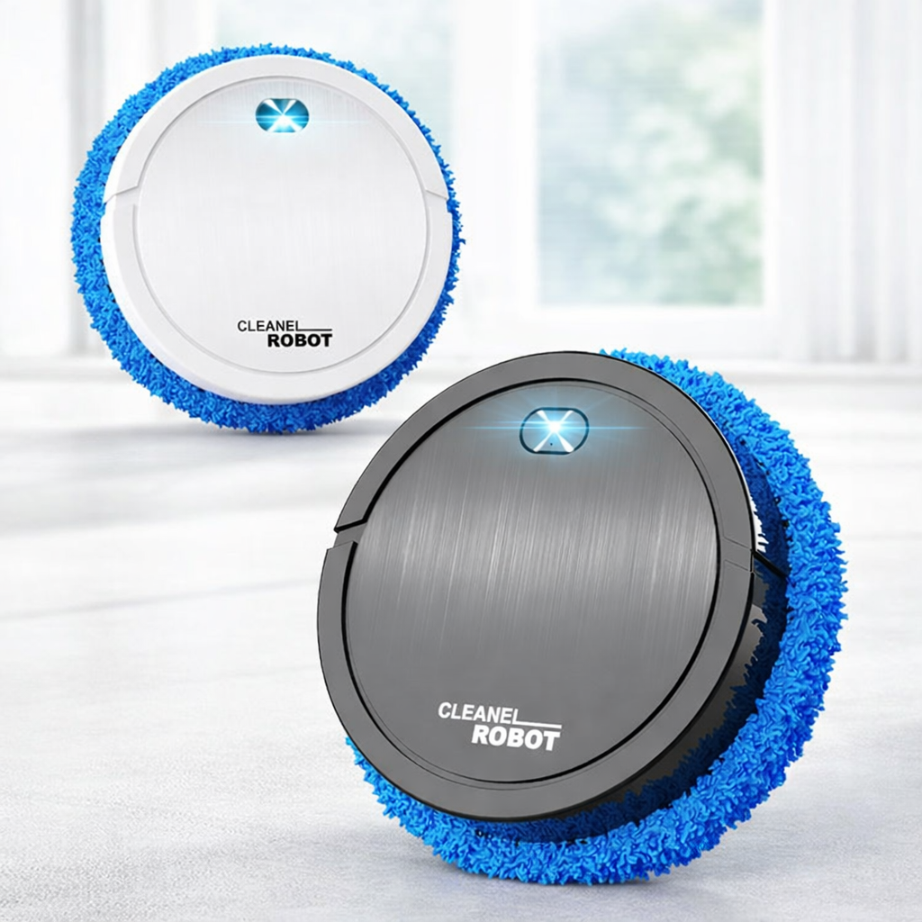 Fully Automatic Intelligent Mute Sweeping Robot – Smart Low-Noise Vacuum &amp; Mop