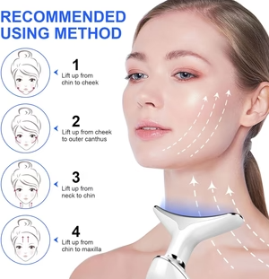 Anti Wrinkle Beauty Apparatus – EMS Microcurrent Face Neck Lifting Device