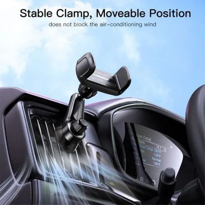 Car Holder L Shape Swing Arm – 360° Rotating Phone Mount for Car