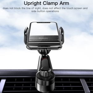 Car Holder L Shape Swing Arm – 360° Rotating Phone Mount for Car