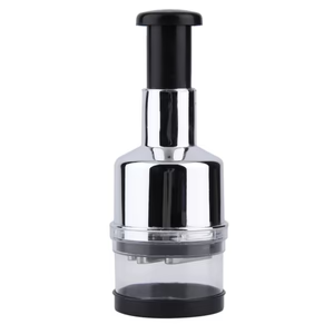 Multi-Function Manual Garlic Cutter &amp; Vegetable Chopper – Stainless Steel Clap Knife