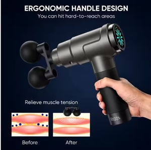 Double-Head Facial Gun – Rechargeable Face &amp; Body Massage Device