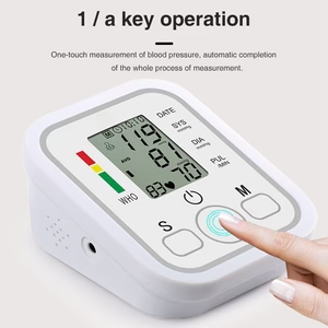 Electronic Blood Pressure Monitor – Advanced Digital Arm BP Machine for Accurate Home Monitoring
