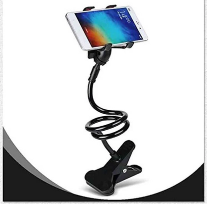 Flexible Mount Mobile Holder – Adjustable Tabletop Smartphone Stand with Long Flexible Arm