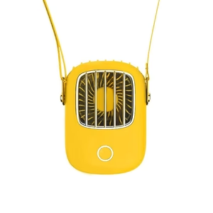 Portable Neck Fan – Mini USB Handheld Air Cooler with 3-Speed Silent Operation