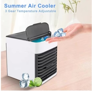 Mini Air Conditioning Fan – 3-in-1 Personal Air Cooler, Humidifier &amp; Air Purifier