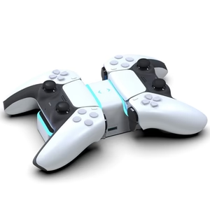 PS5 Game Controller Two-Seat Charger – Dual Charging Dock with LED Indicators