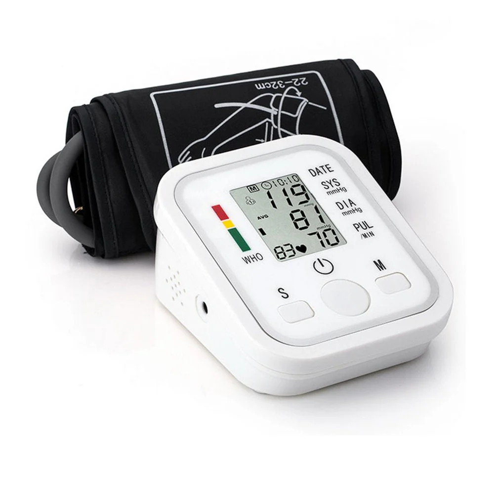 Electronic Blood Pressure Monitor – Advanced Digital Arm BP Machine for Accurate Home Monitoring