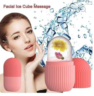 Face Glow Ice Roller – Cooling Facial Massage Tool for Skin Refreshing Tightening