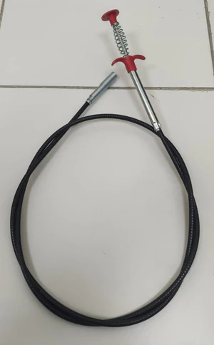 Flexible Drain Clog Remover Tool – Spring Steel Pipe Cleaner with Claw Grabber