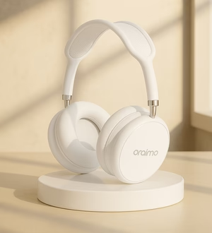 Oraimo Stereo Wireless Headset – Bluetooth 5.3 ANC Headphones with 40mm Drivers