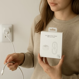 35W USB-C Power Adapter Set for iPhone – Fast Charging with USB-C Cable